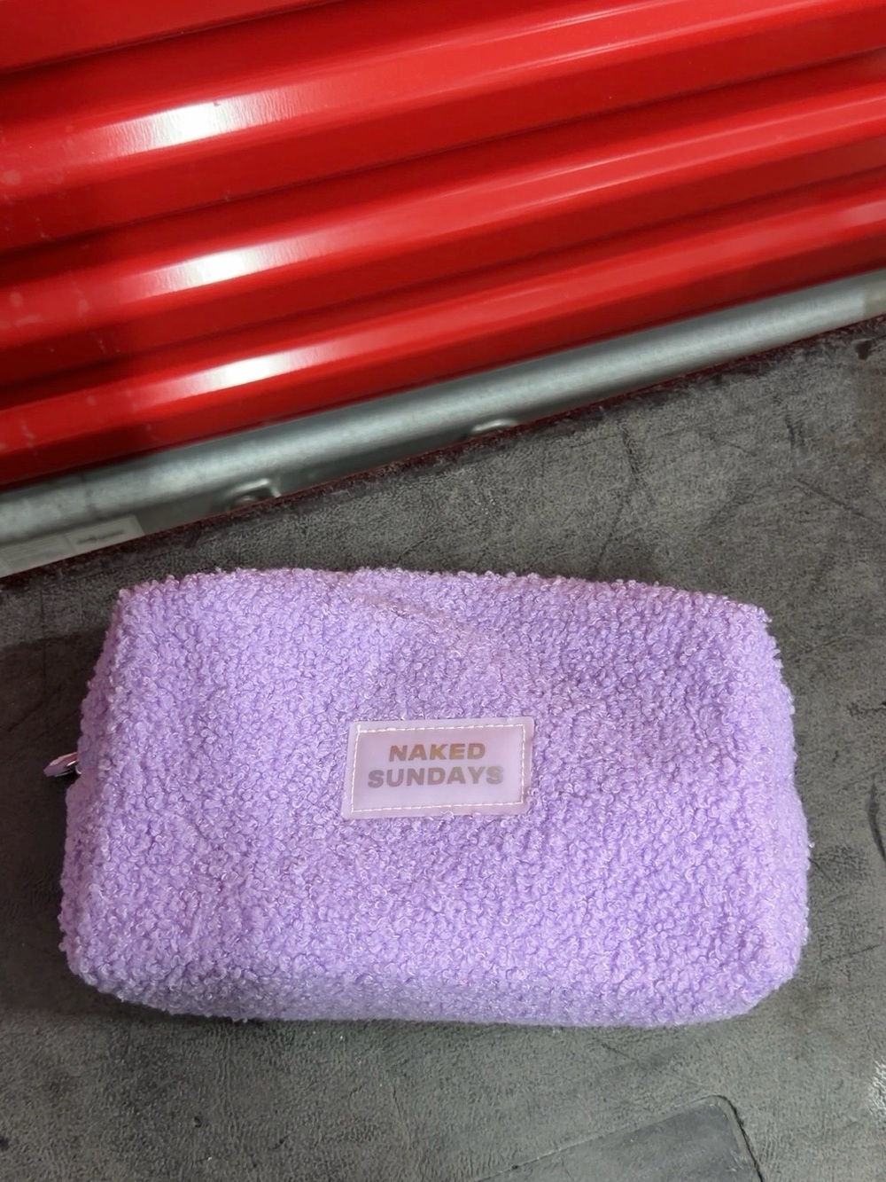 Naked Sundays Purple Makeup Bag